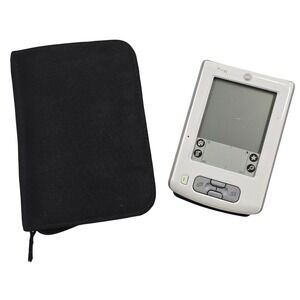 Palm Zire m150 PDA Personal Digital Assistant PDA with Stylus and Case Untested